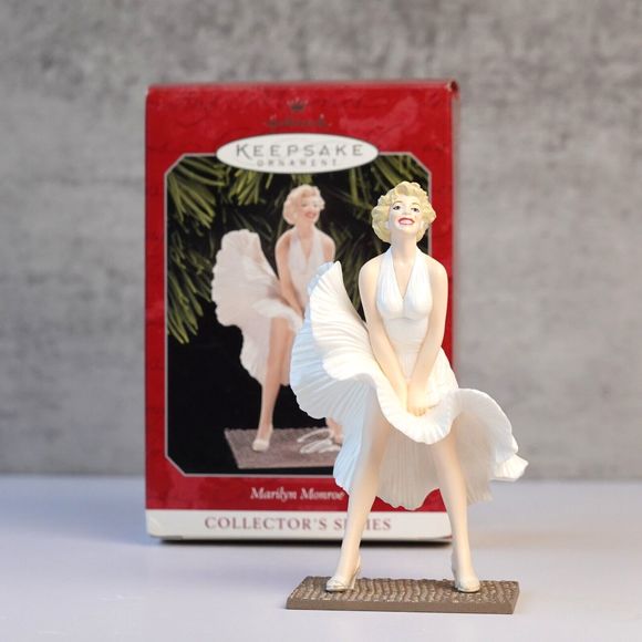 Hallmark Keepsake Ornament 1998 Marilyn Monroe 2nd In Collector's Series - Picture 1 of 16